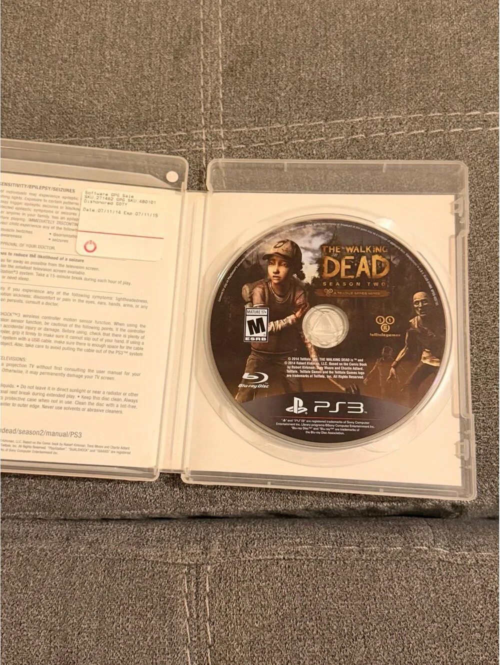 The Walking Dead: Season Two for PlayStation 3